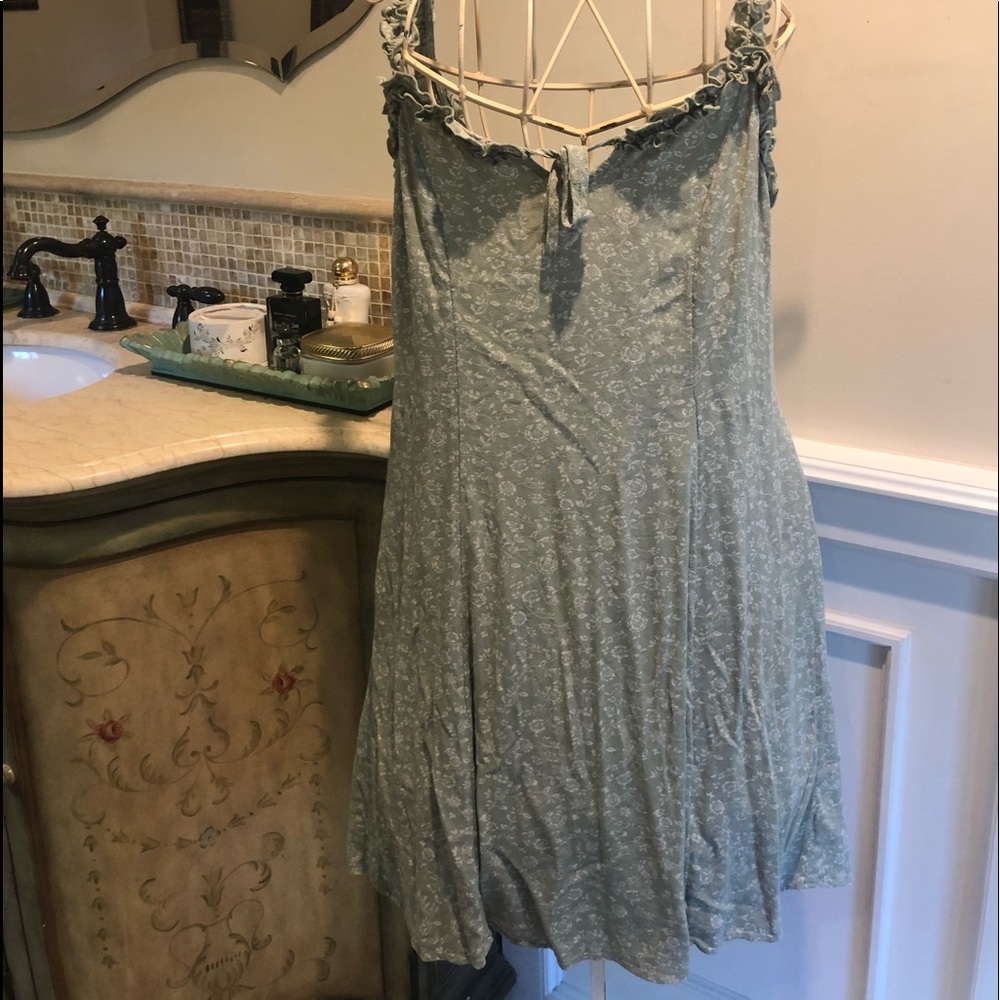 American Eagle sage sundress